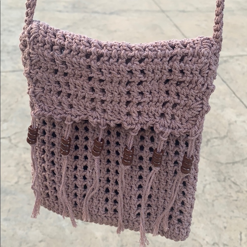 NWOT  🍭🍬 Mauve colour crossbody/shoulder bag 🍇🍠🍆